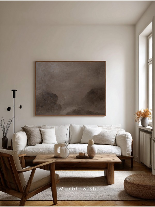Brown Mist Landscape