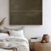 Dark Green Abstract Oil Painting