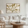 Beige Botanical Abstract Wall Art