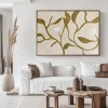 Beige Botanical Abstract Wall Art