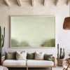Green Landscape Abstract Wall Art