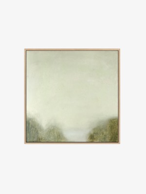 Green Landscape Abstract Wall Art