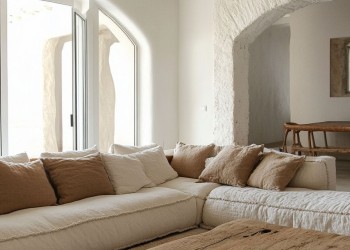 Mediterranean minimalist living room ideas