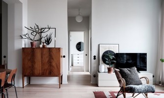 112m2 comfortable Nordic style modern apartment