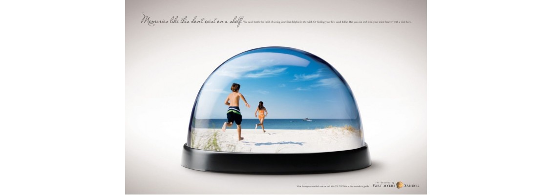 Appreciation of Fort Myers & Sanibel tourism print ads