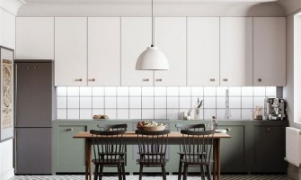 60 square meters modern minimalist BUDDHA apartment design in Belarus