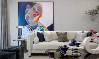 Create personal luxury living space with art