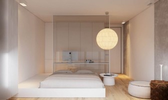 Design of small apartment with compact layout