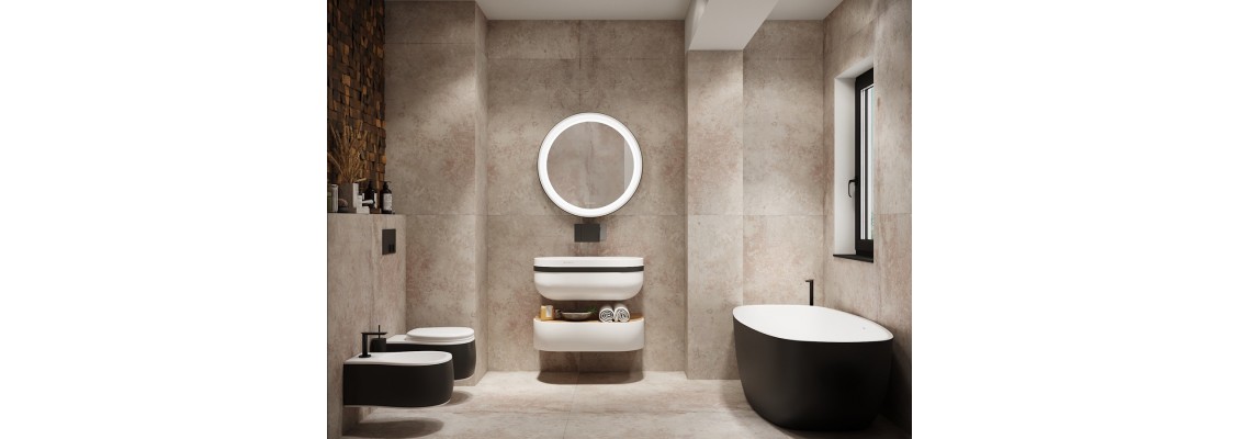 21 different design styles in the same bathroom space