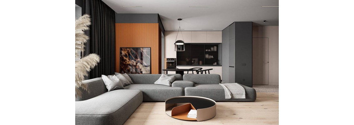 Exquisite design and clever layout 4 stylish small apartments of 70 square meters