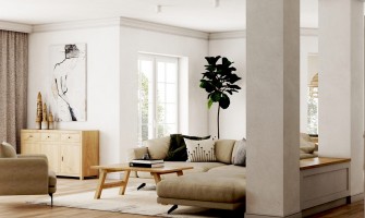 Relaxed and laid back bohemian style home design 1