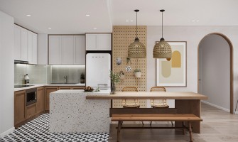 Relaxed and laid back bohemian style home design 2