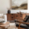 Brown Scenery Textured Abstract Wall Art