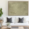 Sage Green Garden Abstract Wall Art
