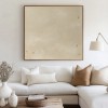 Beige Textured Cloudy Wall Art