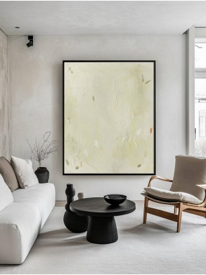 Light Green Garden Abstract Wall Art