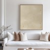 Beige Textured Cloudy Wall Art