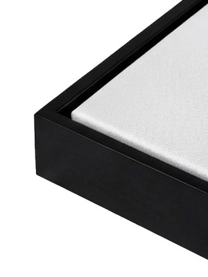 Black Color - Wood Frame