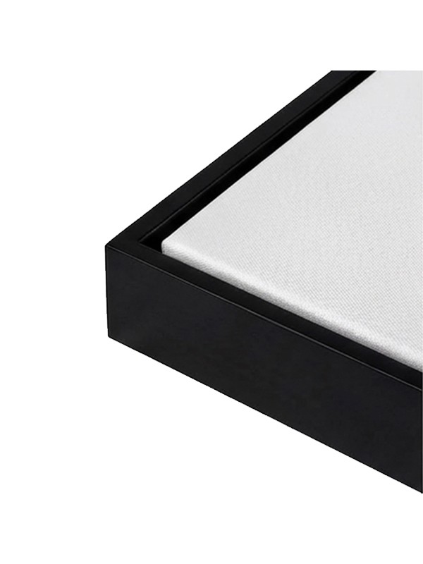 Black Color - Wood Frame