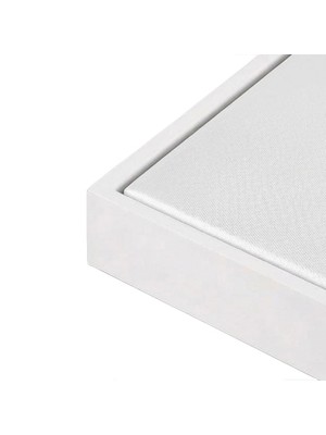 White Color - Wood Frame