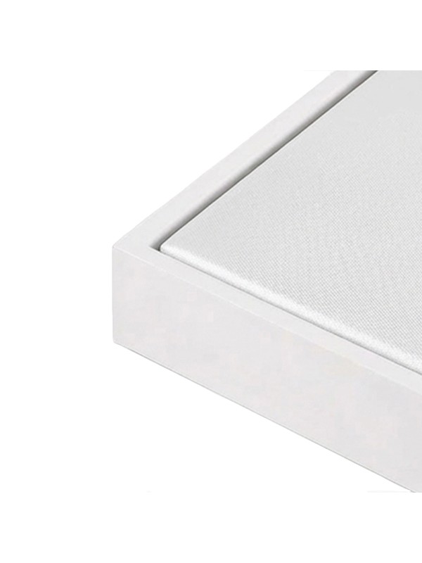 White Color - Wood Frame